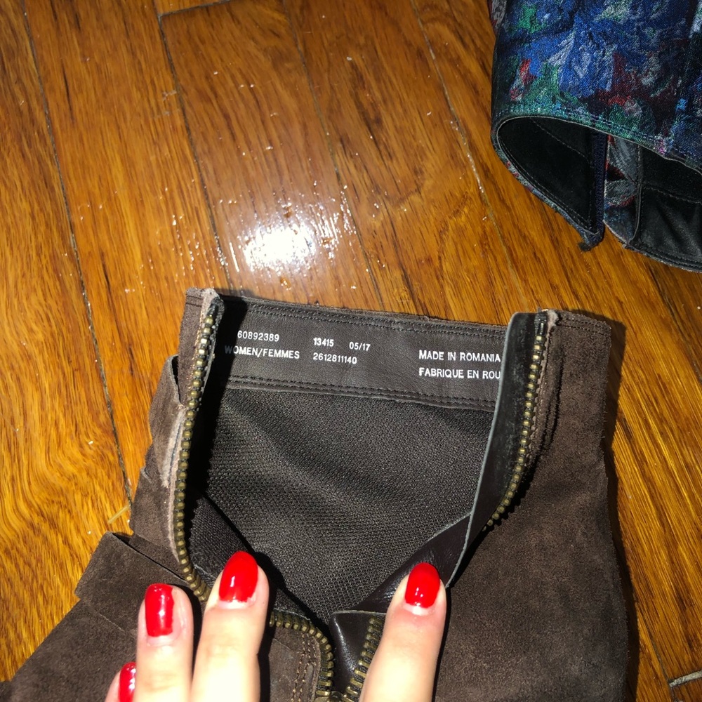 Brown Booties - image 3